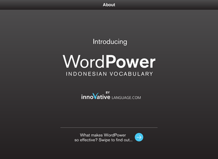 Screenshot 1 - Learn Indonesian - WordPower 